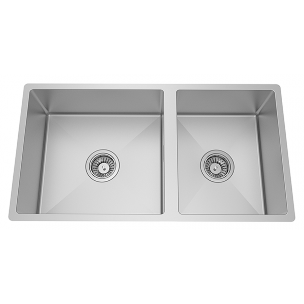 Elleci ARCA ARC2079DB-15 不銹鋼廚房雙鋅盆 | 1.5mm厚304不銹鋼 | 多功能安裝