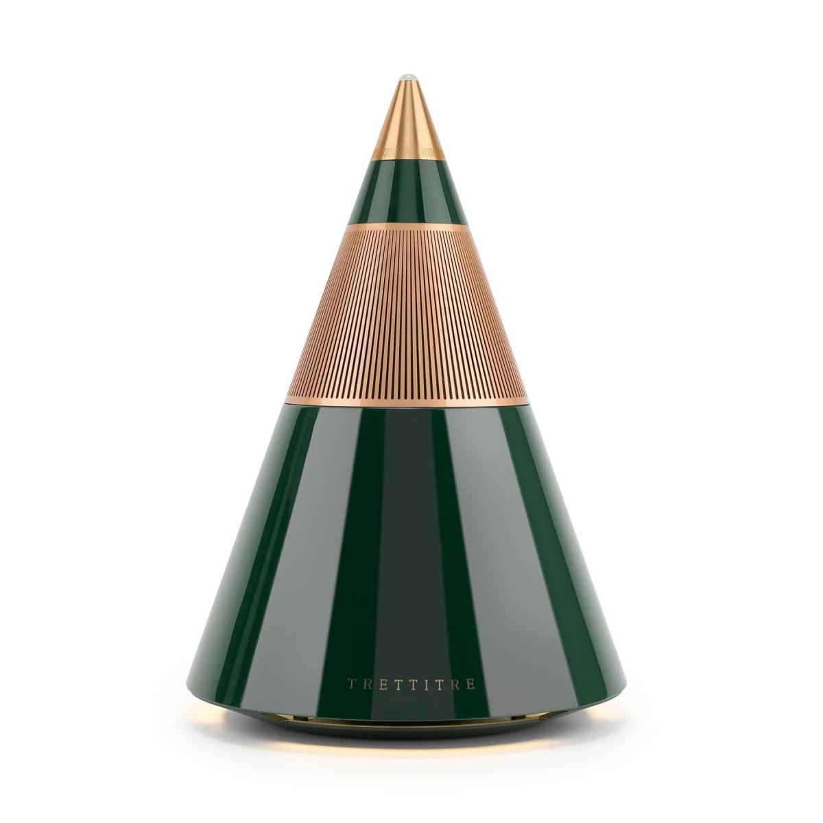 Trettitre TreSound1 三分頻HiFi藍牙音箱 | 360度環繞聲 | 藝術設計 (綠色)