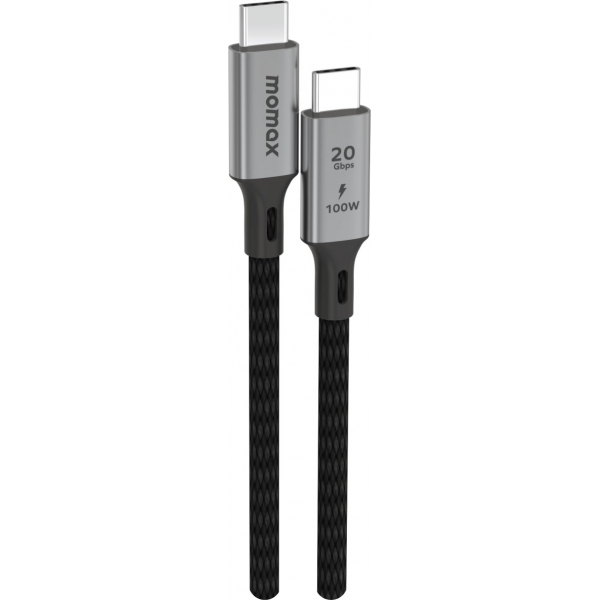Momax Elite DC31D 100W USB-C 連接線 (1米) | 20Gbps | 4K影音