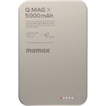 Momax IP116AE Q.Mag X 5000mAh 超薄磁吸流動電源 (鈦色) (已獲CCC認證)