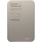 Momax IP117AE Q.Mag X1 10000mAh 超薄磁吸流動電源 (鈦色) (已獲CCC認證)