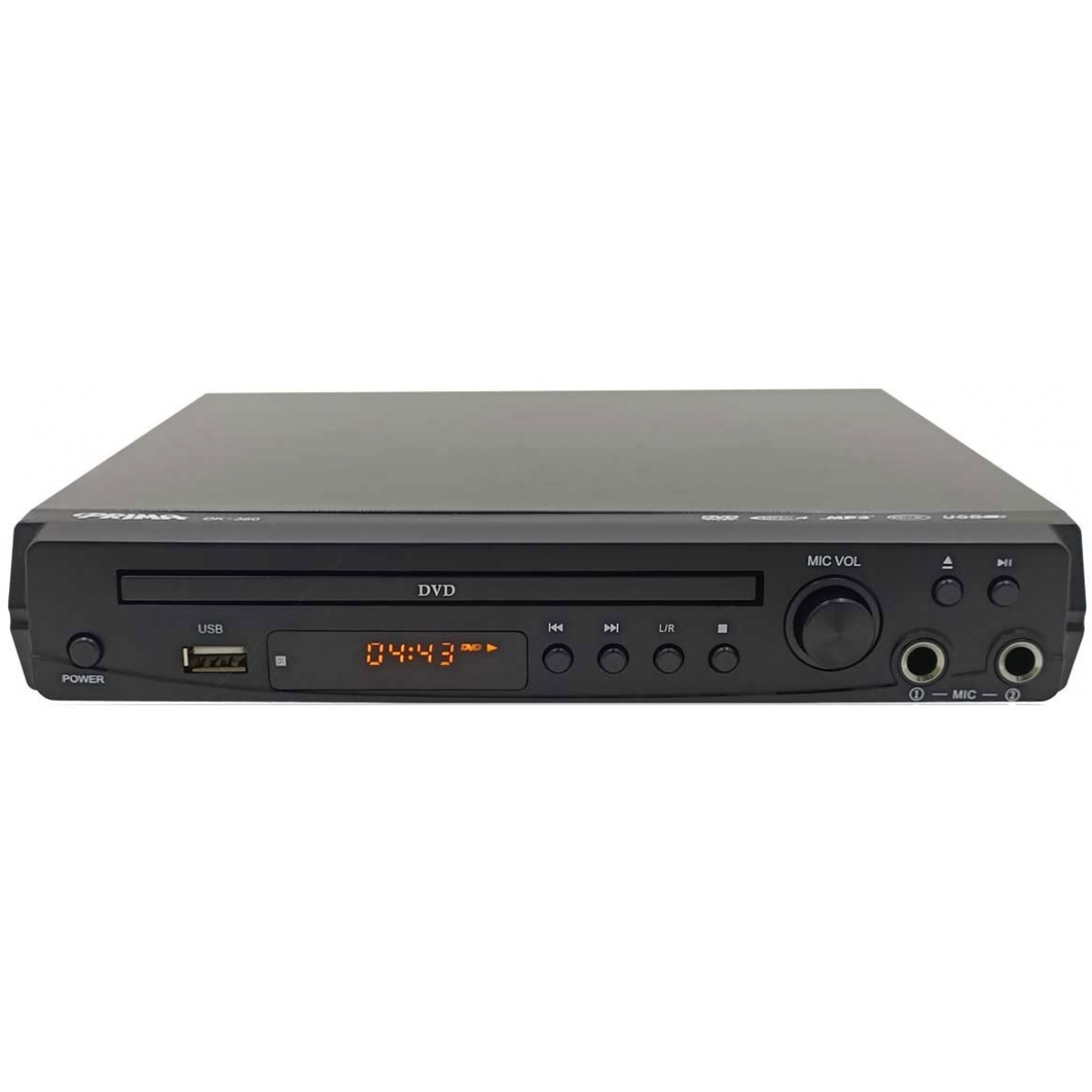 Prima 厦華 DK-380 DVD播放機 | 全區碼播放 | USB 2.0