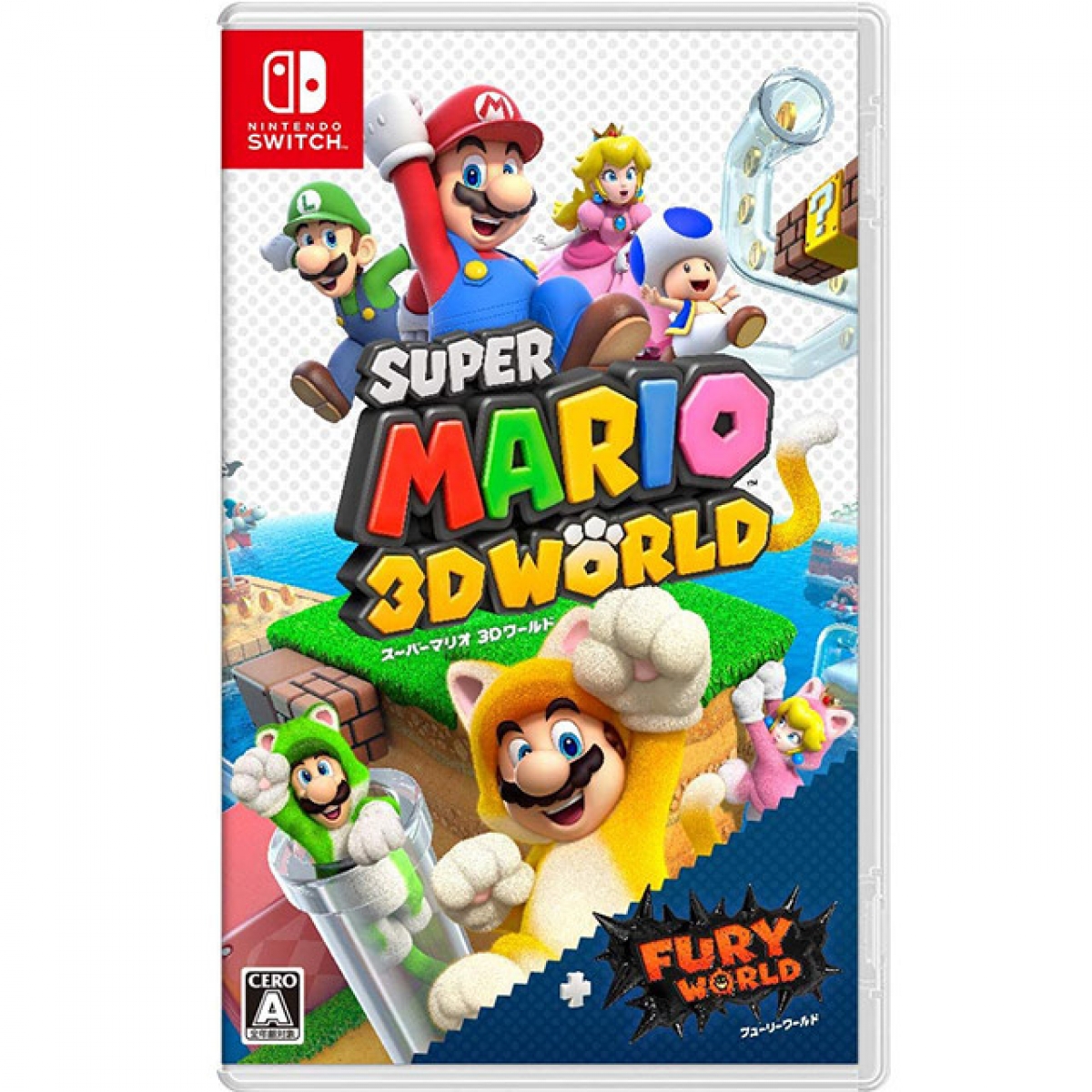 Nintendo Switch 超級瑪利歐 3D 世界+狂怒世界 (中日英文版)