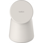 Belkin WIZ020btH37 BoostCharge Pro MagSafe 15W 2合1無線快速充電底座 (沙白色)