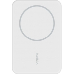Belkin BPD004btWT BoostCharge 磁力無線行動充電器 5K+支架 (白色)