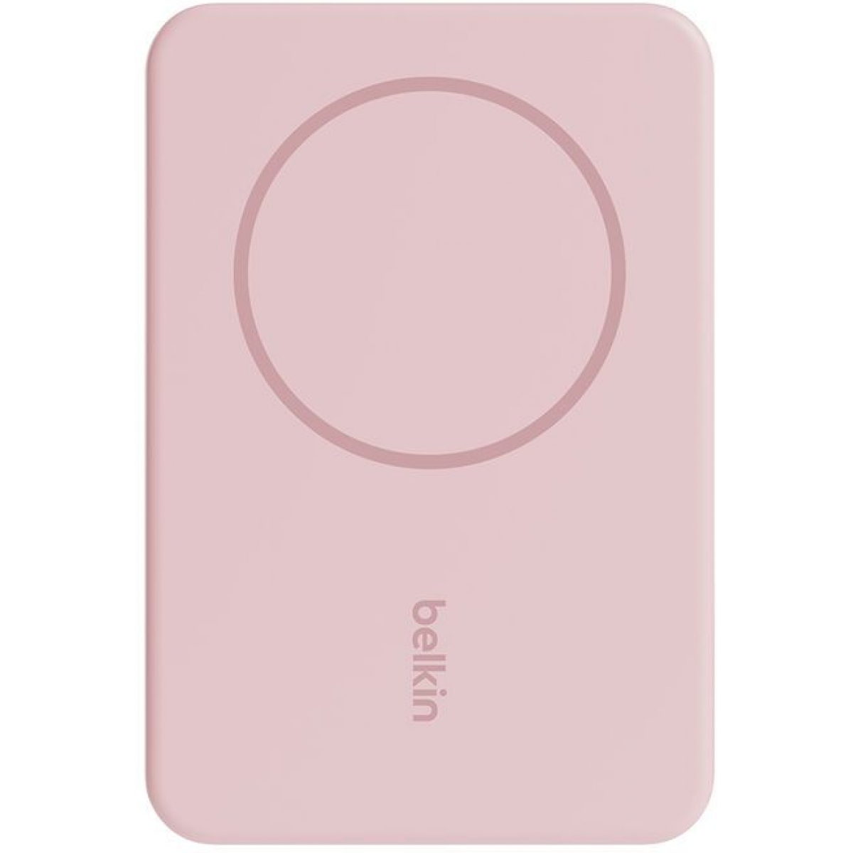 Belkin BPD004qcPK BoostCharge 磁力無線行動充電器 5K+支架 (腮粉紅)