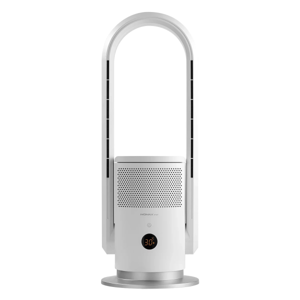 Momax AP7SAUKW Ultra-Air Plus IoT 智能紫外光空氣淨化冷暖風機 (白色)