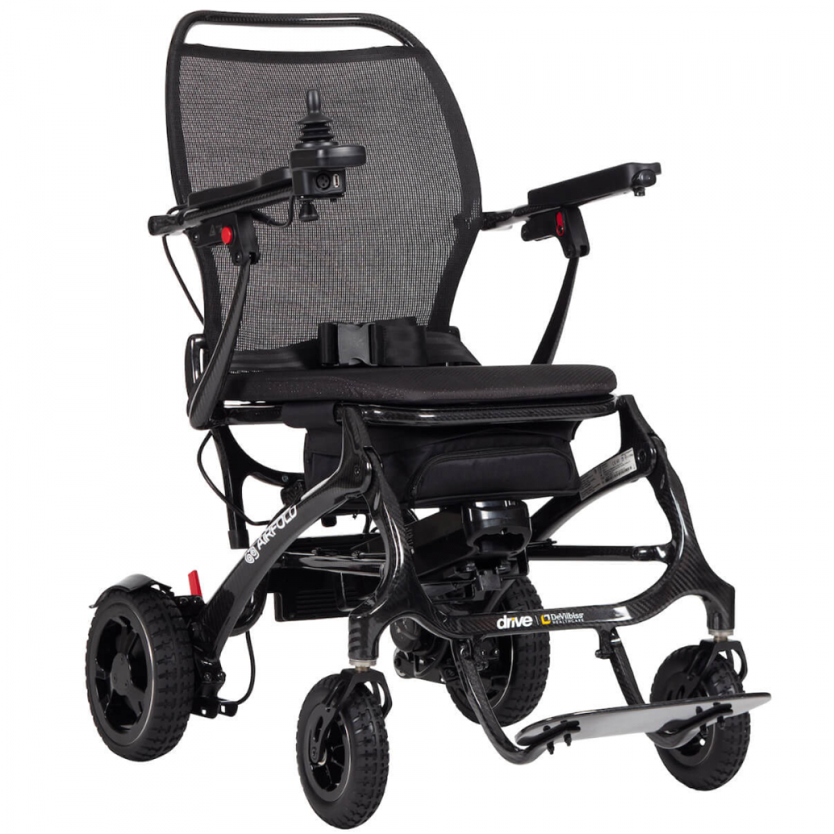Drive Devilbiss AirFold 電動輪椅 DD-0158 - 15.8kg碳纖維、雙20Ah電池、手/電動模式