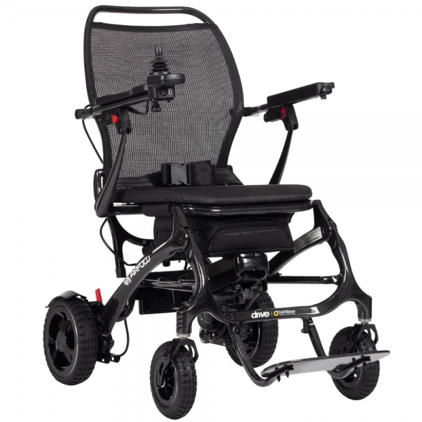 Drive Devilbiss AirFold 電動輪椅 DD-0158 - 15.8kg碳纖維、雙20Ah電池、手/電動模式