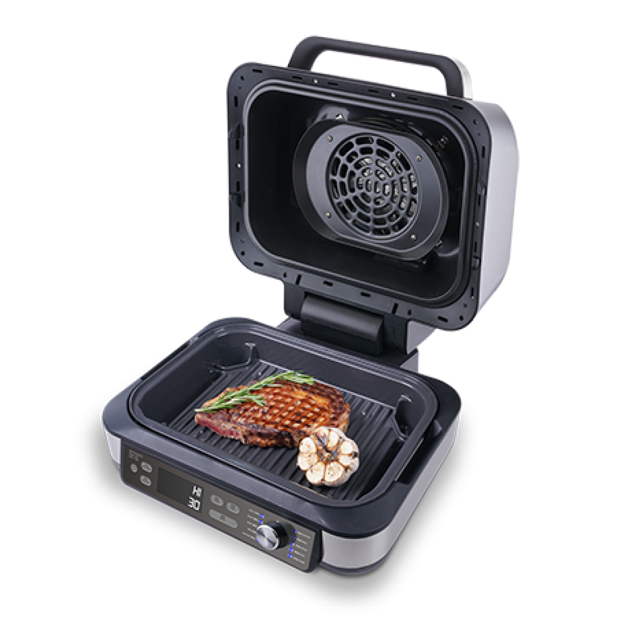 German Pool 德國寶 ESG-1706 多功能電熱扒爐 - 10合1功能、1750W強勁火力、60-250°C控溫