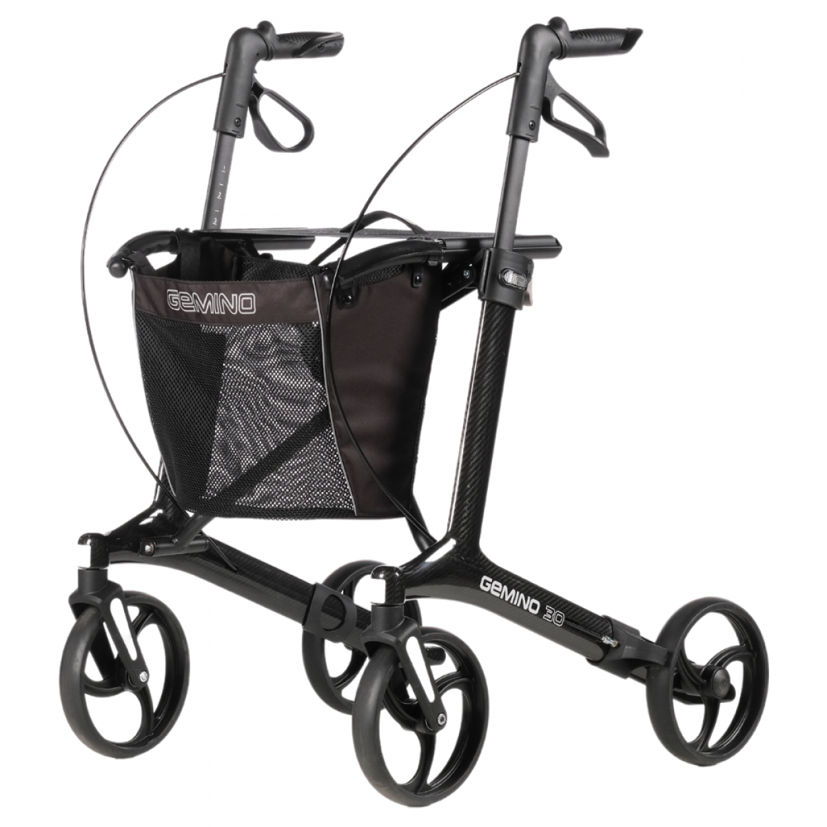 Sunrise Gemino 30M Carbon 碳纖維摺合式助行車 SUNR-0619 - 僅5.6kg、輕巧摺疊、高承重