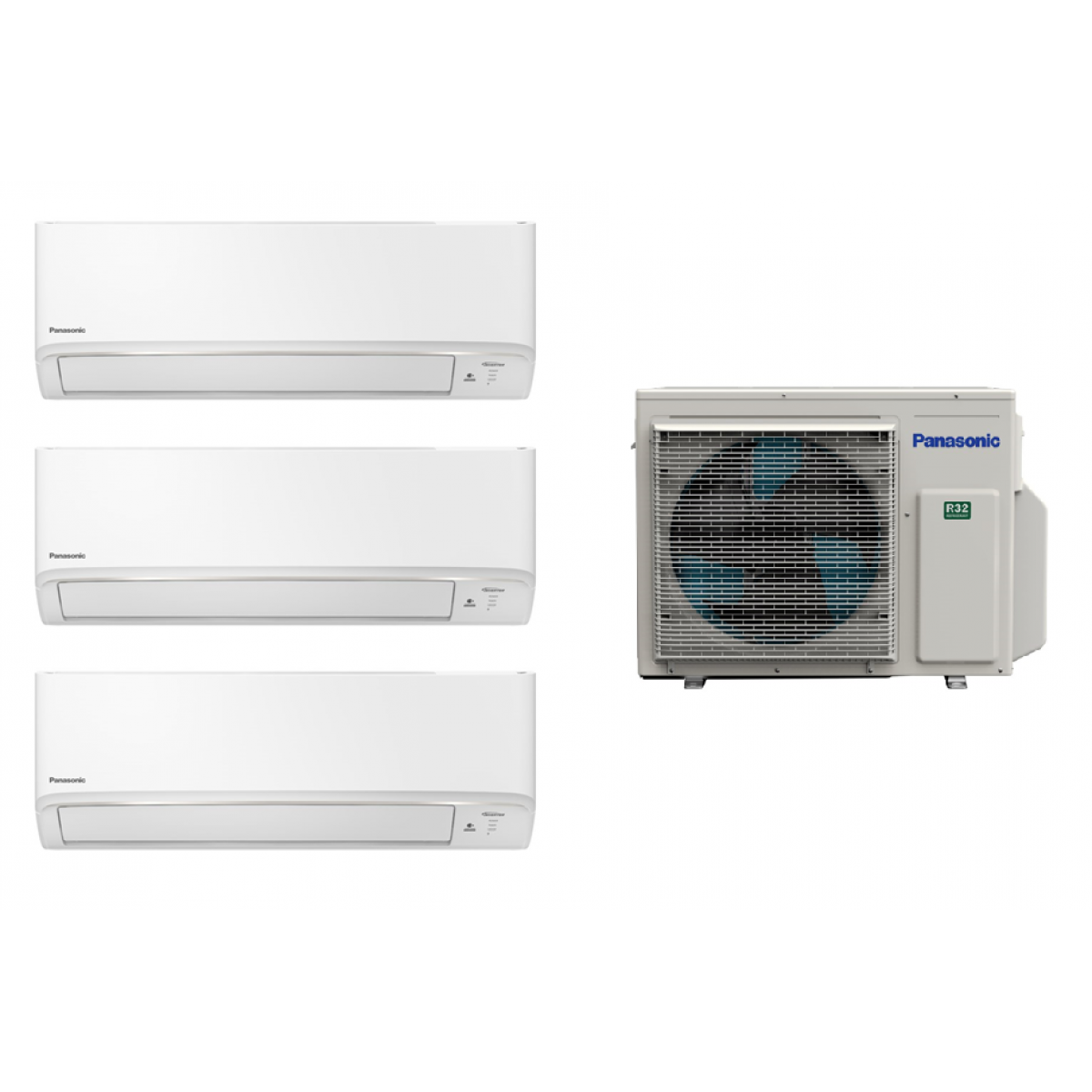 Panasonic 樂聲 CS-MXPU9YKZx3/CU-3U27YBZ 一拖三 Wi-Fi 智能變頻淨冷空調機 Panasonic 樂聲 CS-MXPU9YKZx3/CU-3U27YBZ 一拖三 Wi-Fi 智能變頻淨冷空調機