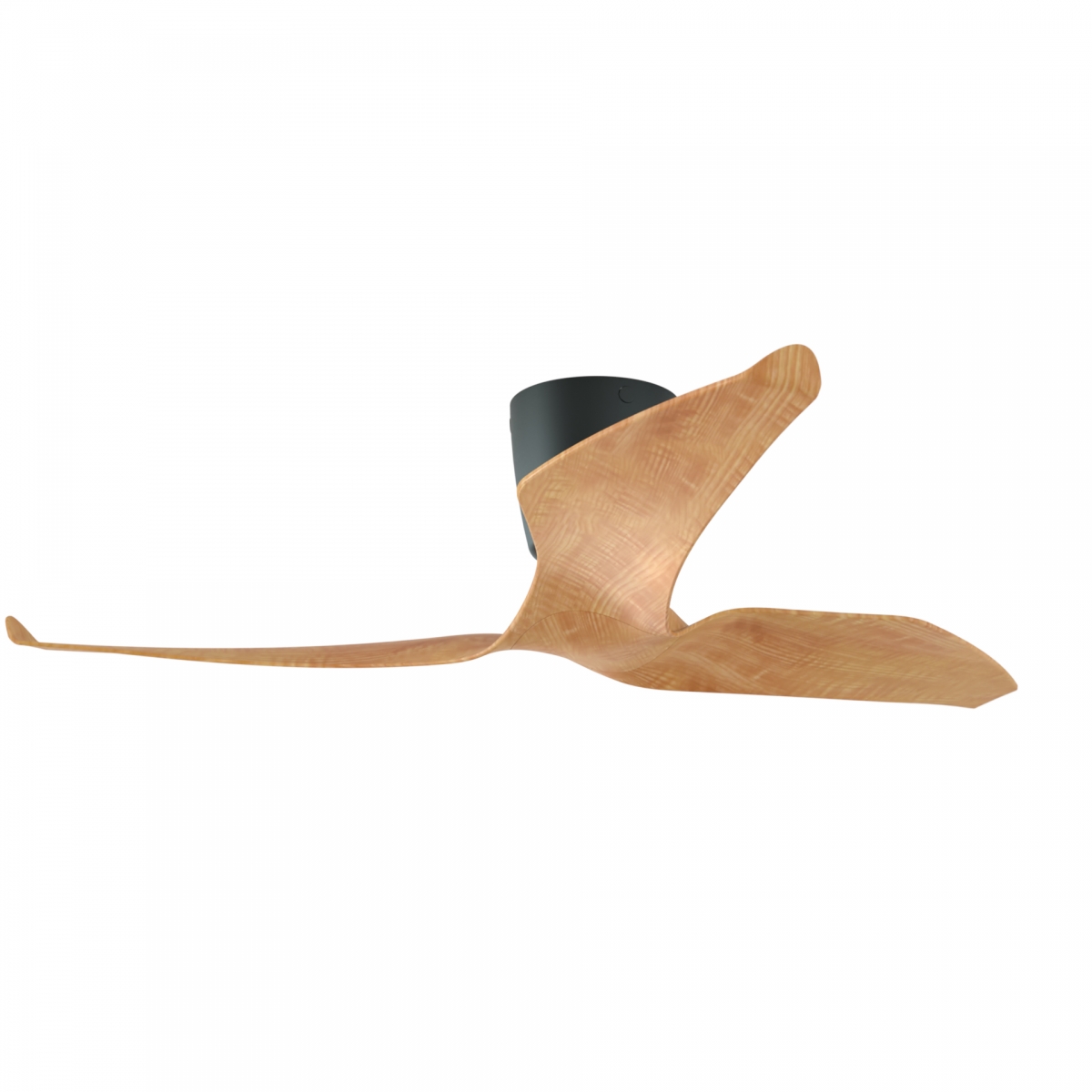 Aeratron FR 50吋 啞黑色+淺木色 吊扇連遙控