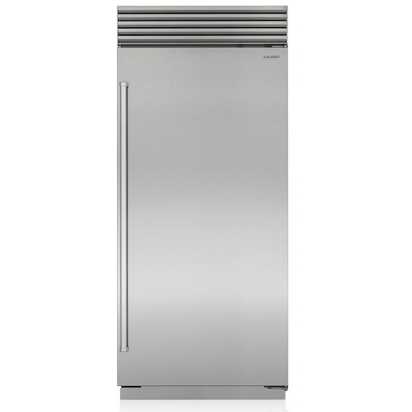 SUB-ZERO ICBCL3650F/S/P 嵌入式單門冰櫃：637公升超大容量、Pro手柄、NASA空氣淨化系統