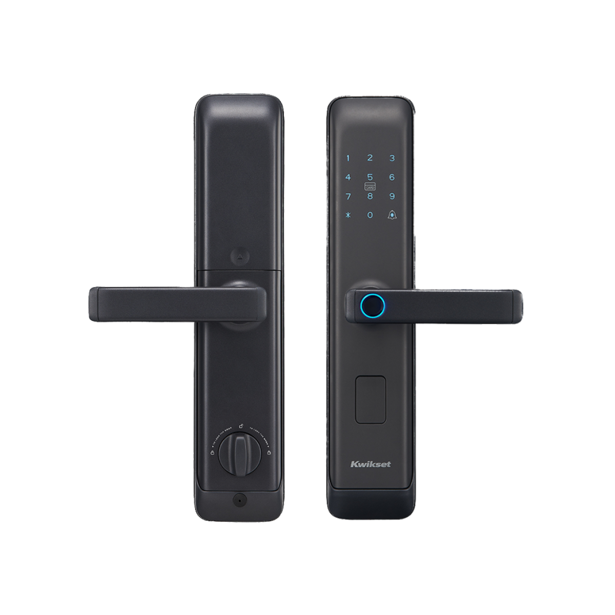 Kwikset 凱特安 PF3 五合一觸控式智慧電子門鎖 (深槍黑)