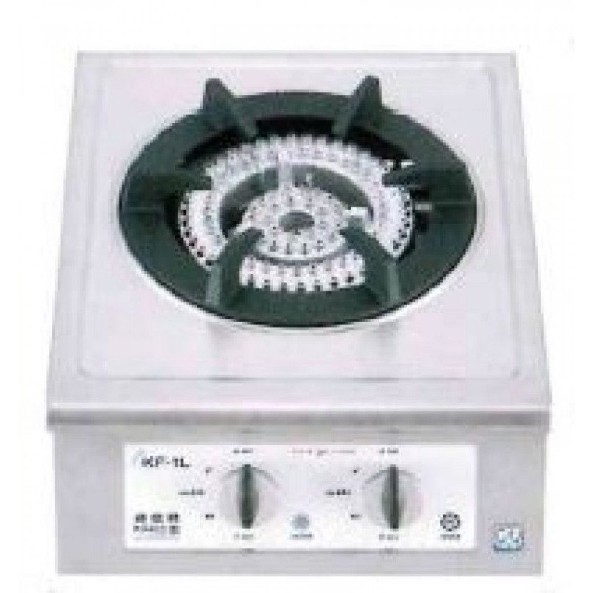 KUZZO KF-1L 德信 石油氣座枱單頭煮食爐：6.0kW強勁火力、不銹鋼面板、熄火安全裝置