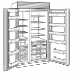 SUB-ZERO ICBCL4850S/S/P 825公升嵌入式對門雪櫃 (Pro 手柄)
