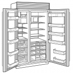 SUB-ZERO ICBCL4850SID/O 嵌入式對門雪櫃：816公升超大容量、內置飲水製冰機、Panel Ready嵌門板設計
