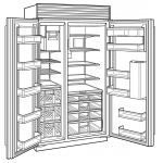 SUB-ZERO ICBCL4850SD/S/P 879公升 嵌入式對門雪櫃 (Pro 手柄/飲水機)