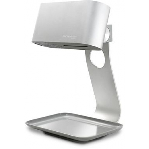 GERMANPOOL HAD-700 迷你感應式乾手機 - BLDC直流摩打、高達13.5m/s風速與掛牆座檯二合一