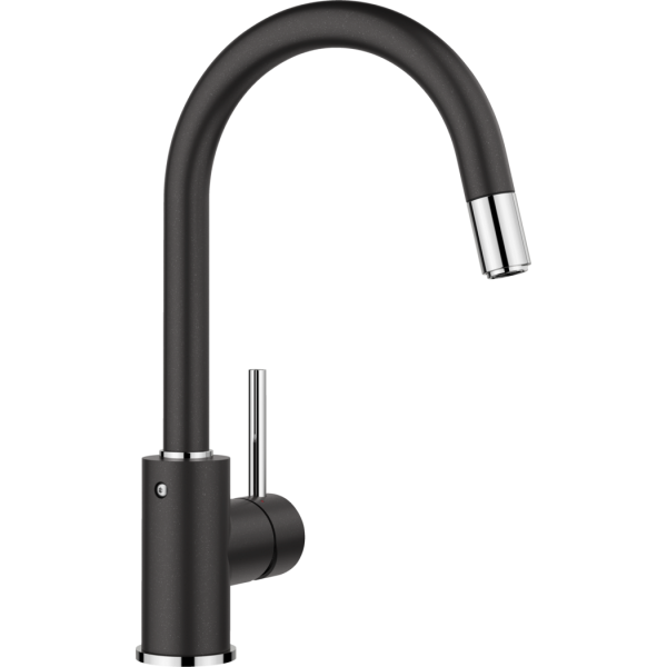 BLANCO MIDA-S 拉出式水龍頭 (炭灰色) - 521455