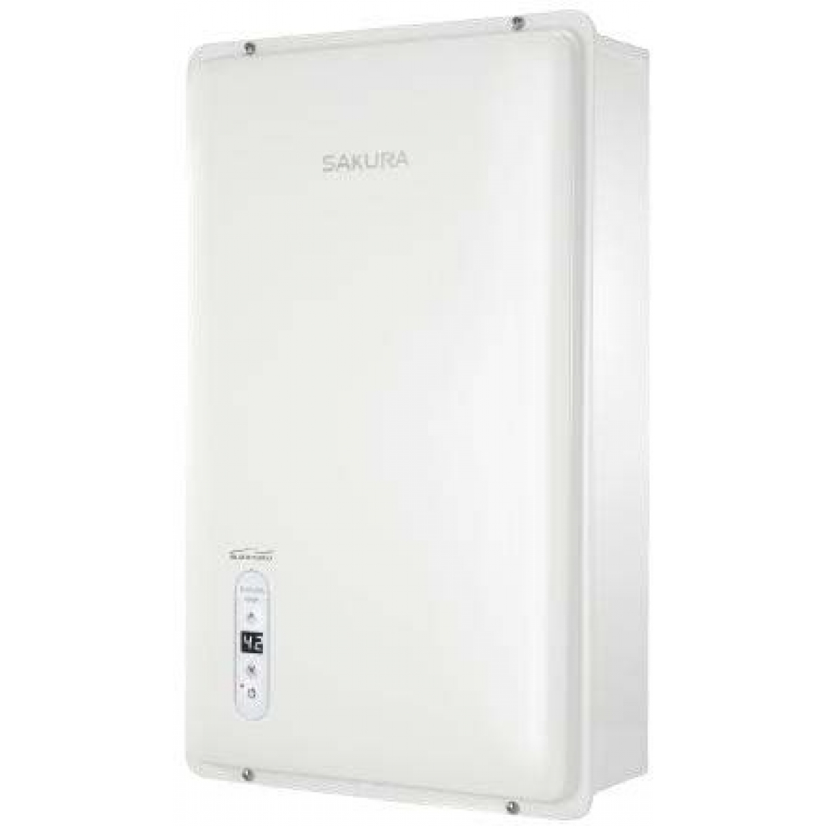 SAKURA 櫻花 HD100RF-L 白色10公升石油氣恆溫熱水爐：台灣製造、數碼恆溫、日本JIA安全認證