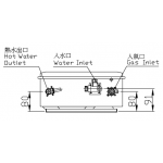 SAKURA 櫻花 HD10FF-T 煤氣恆溫熱水爐 10L/Min 白色 背排式