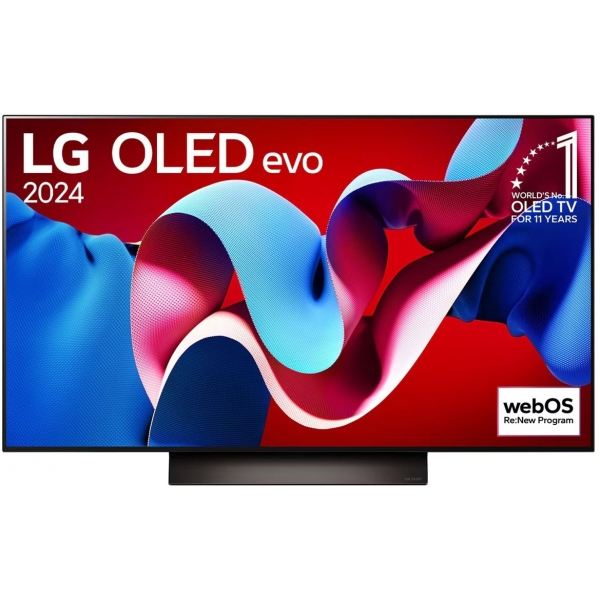 LG OLED48C4PCA 48吋 4K OLED evo 智能電視 - α9 AI Gen7 處理器、144Hz 刷新率與杜比全景聲