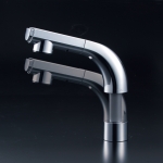 KVK FSL120DET 日本雙孔拉出式臉盆水龍頭