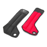 Reebok RBK00441KGRB 1kg 手腕負重沙袋 (1對) (黑紅色)