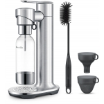 BREVILLE BCA800BSS 氣泡飲品機：多功能碳酸化、不鏽鋼機身、FusionCap™技術