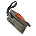 Alpaka Zip Clutch 拉鏈手拿包 (軍綠色)