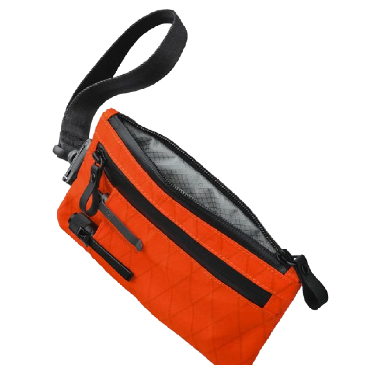 Alpaka Zip Clutch 拉鏈手拿包 (橙色)