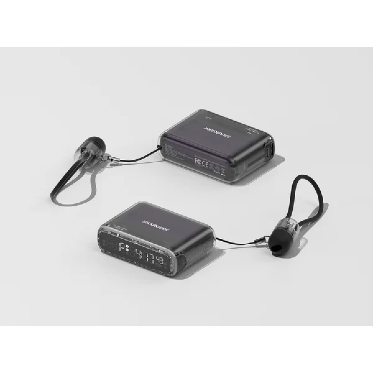 SHARGE Starship Seer 10000mAh 行動電源數字時鐘 (黑色) SHARGE Starship Seer 10000mAh 行動電源數字時鐘 (黑色)