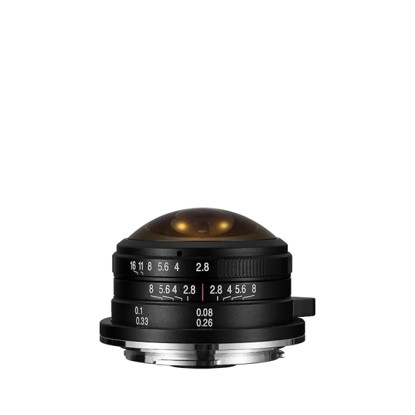 Laowa 4mm f/2.8 210° 圓周魚眼鏡頭 (M43)