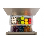 PANASONIC NR-E412BG-N3 樂聲 304公升全嵌式五門雪櫃：一級能源標籤、nanoe®X淨化、-3°C微凍結