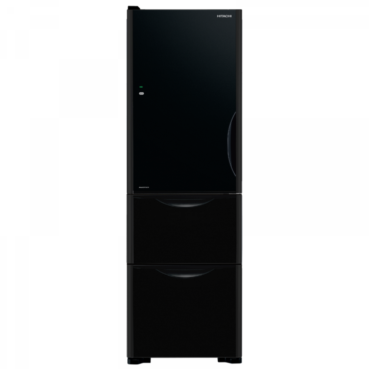 HITACHI 日立 HR3N5342DAL-GBKHK 269公升三門雪櫃：540mm纖薄、變頻摩打、一級能效、左門鉸