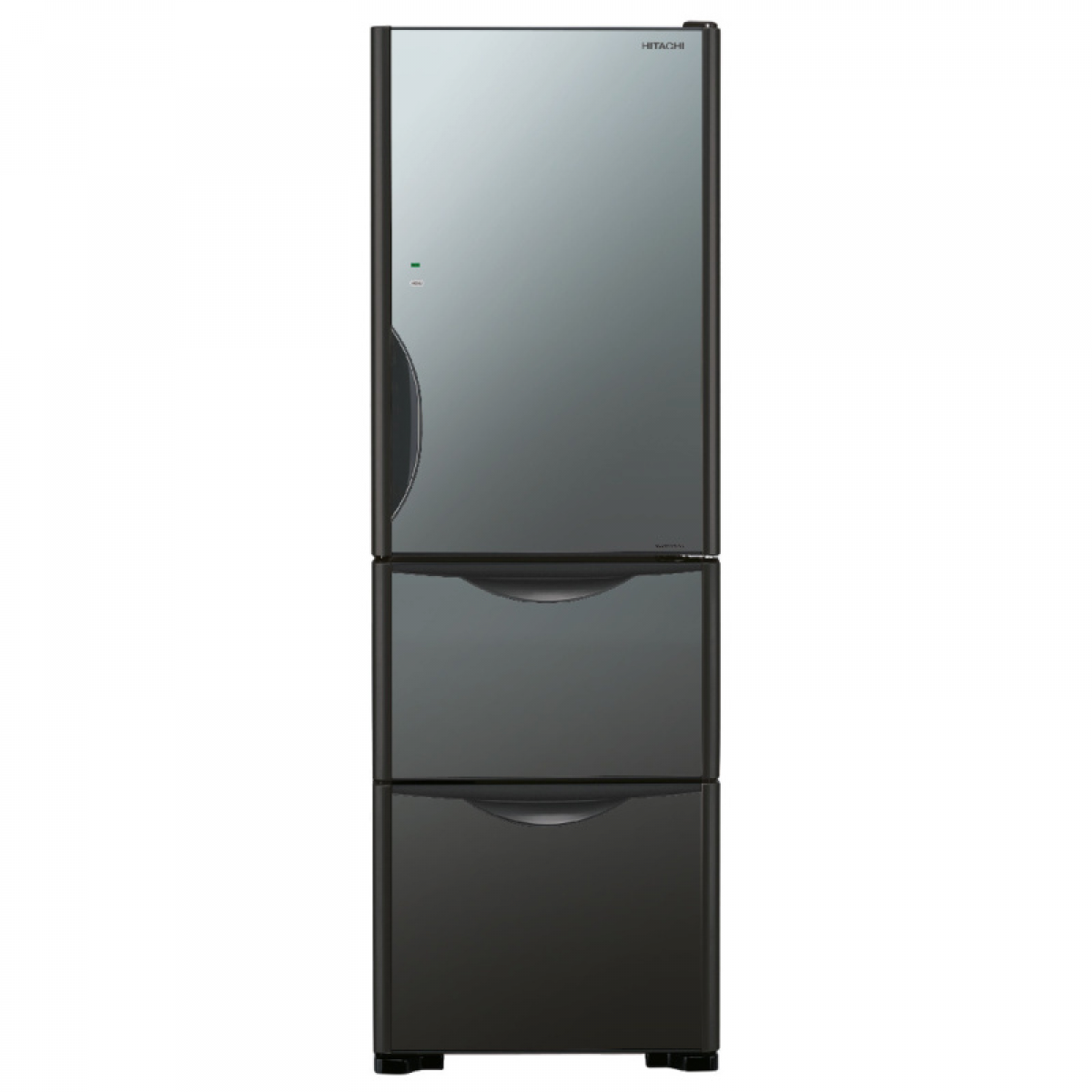 HITACHI 日立 HR3N5342DA-XHK 269公升 三門雪櫃:晶鑽鏡面、變頻、1級能源 HITACHI 日立 HR3N5342DA-XHK 269公升 三門雪櫃:晶鑽鏡面、變頻、1級能源