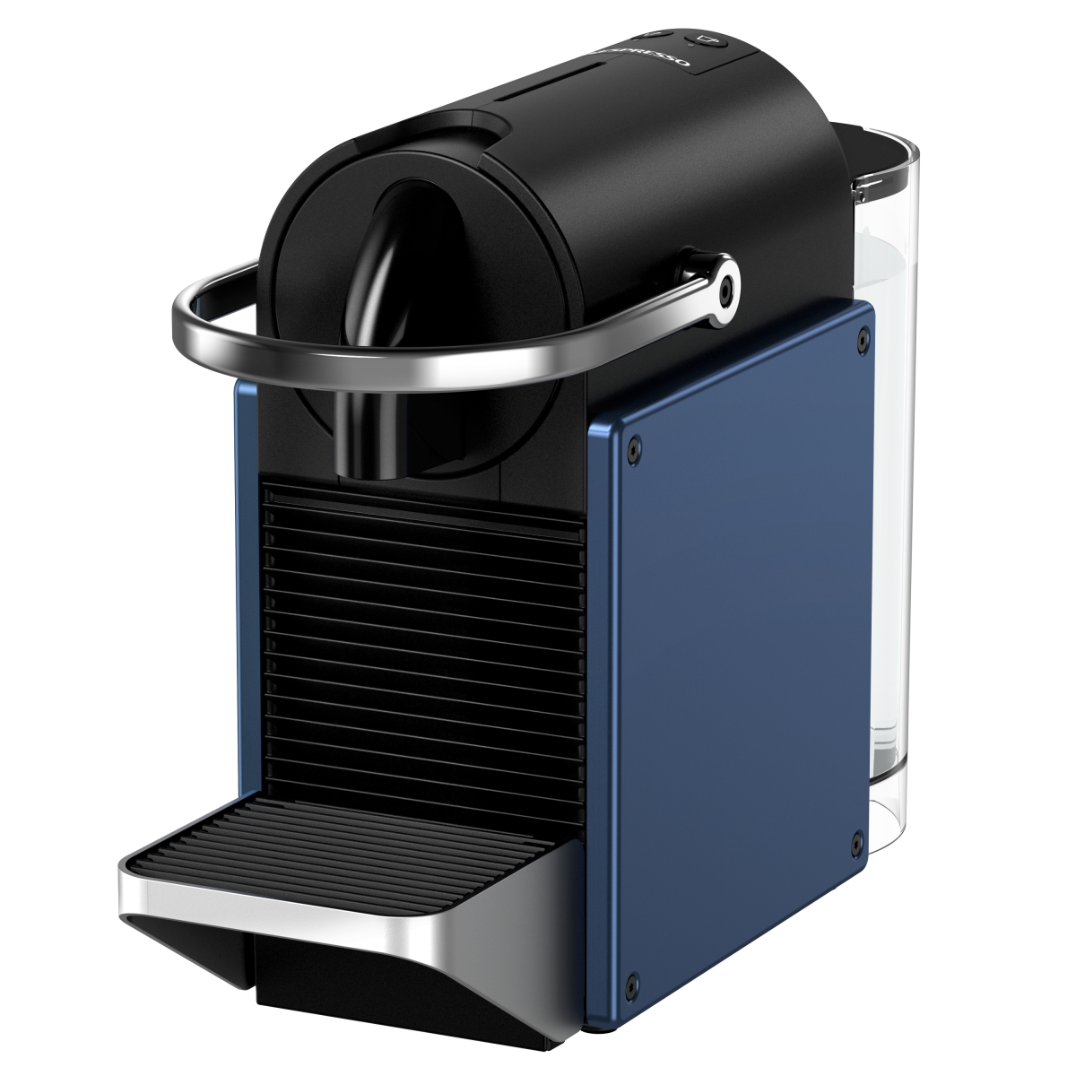 Nespresso D62-SG-BL-NE Pixie 19巴 粉囊咖啡機 (深藍色): 25秒快速加熱、A級能耗、自動關機