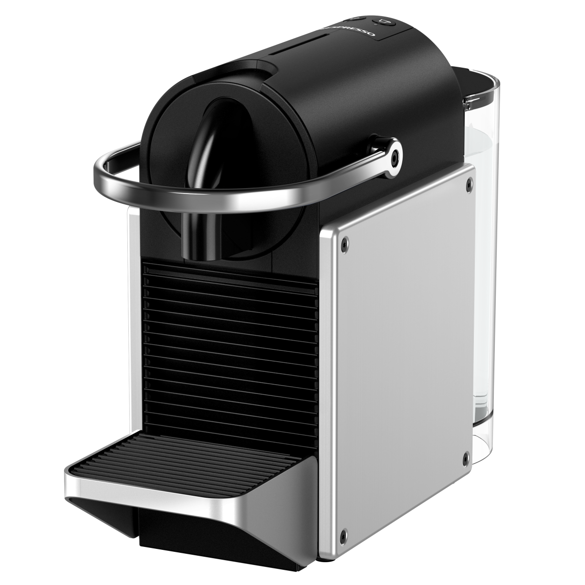 Nespresso D62-SG-SI-NE Pixie 19巴 粉囊咖啡機 (銀色): 25秒快速加熱、A級能耗、自動關機