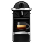 Nespresso D62-SG-SI-NE Pixie 19巴 粉囊咖啡機 (銀色): 25秒快速加熱、A級能耗、自動關機