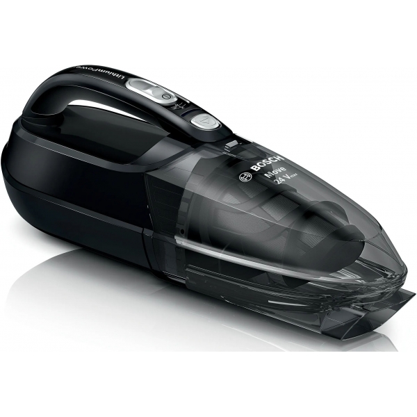 Bosch BHN24LGB 手持式真空吸塵機 (黑色): 輕便設計、鋰離子電池、旋風氣流系統