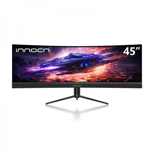 Innocn 45C1R 45吋 DQHD VA 120Hz 1500R 曲面顯示屏：32:9超寬螢幕、90W USB-C、Adaptive-Sync