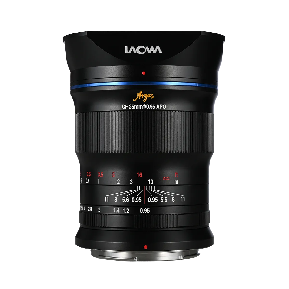 Laowa Argus 25mm f/0.95 APO CF 鏡頭：f/0.95特大光圈、APO設計、輕巧全金屬