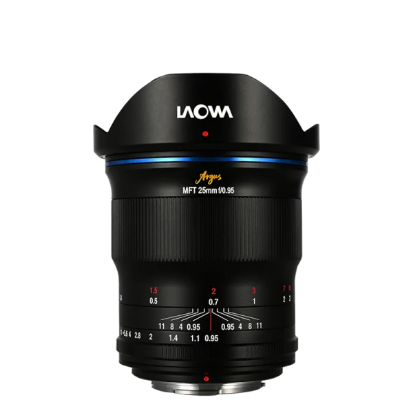 Laowa Argus 25mm f/0.95 APO M43 鏡頭：f/0.95特大光圈、APO設計、內對焦
