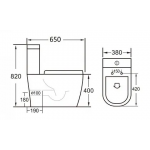 Richford RW103 二合一體座廁連洗手盆