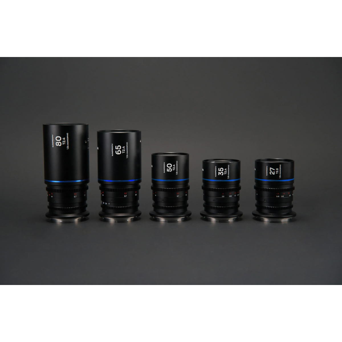 Laowa Nanomorph 1.5X 27mm+35mm+50mm+65mm+80mm 無反變形鏡頭套裝