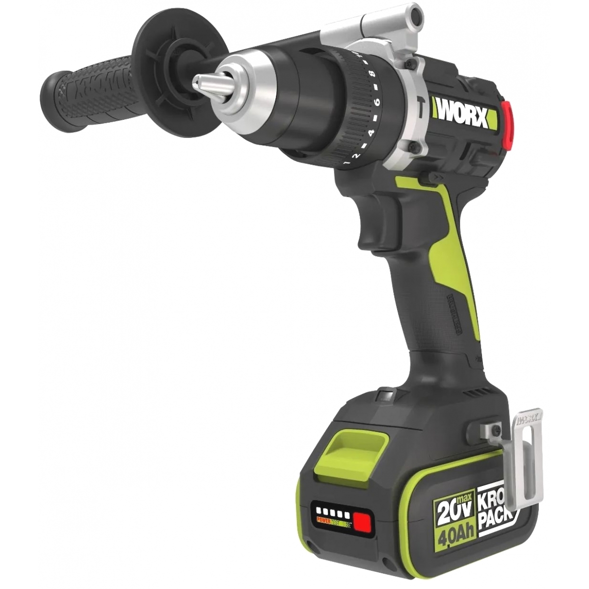 Worx 威克士 20V 鋰電無碳衝擊鑽 WU373.2 (4.0Ah電池x2)
