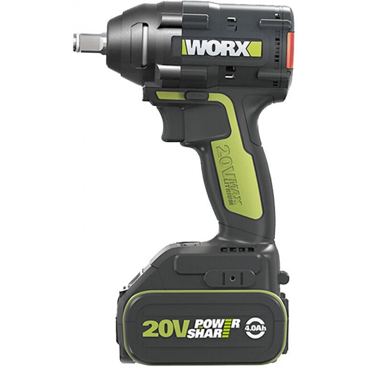 Worx 威克士 鋰電無碳衝擊扳手 WU279.1 (4.0Ah電池x2)