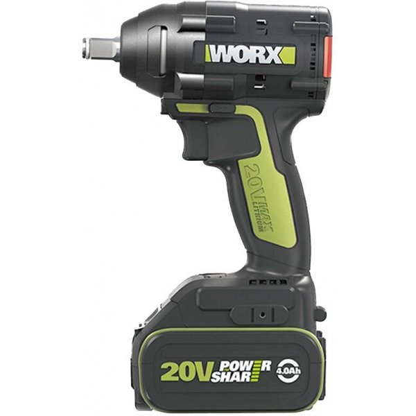 Worx 威克士 鋰電無碳衝擊扳手 WU279.1 (4.0Ah電池x2)